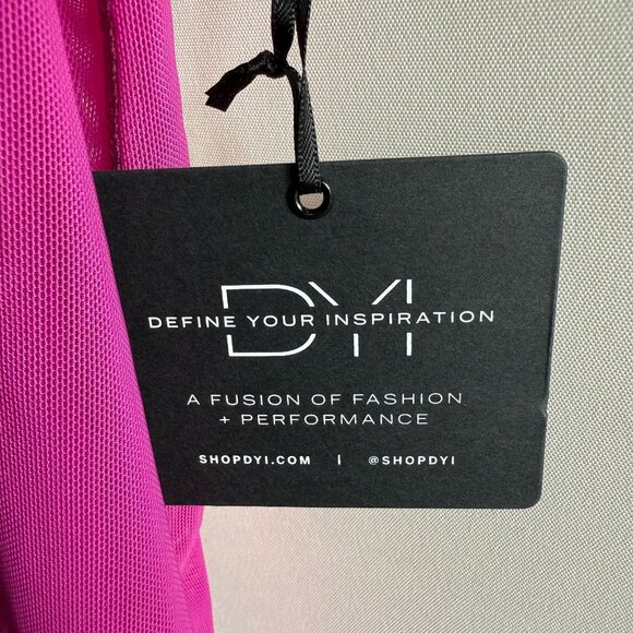 DYI Women's Tap Back Tank Top Fuchsia Size Small - Picture 7 of 7